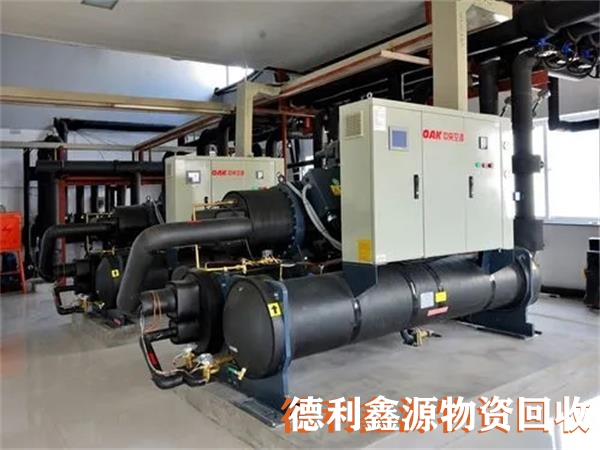 螺杆机组回收，制冷设备拆除，螺杆机回收价格