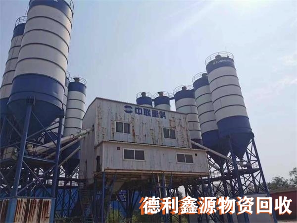 滨海新搅拌站回收